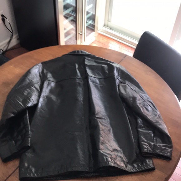 Mens Pegabo Leather Jacket - Picture 8 of 15